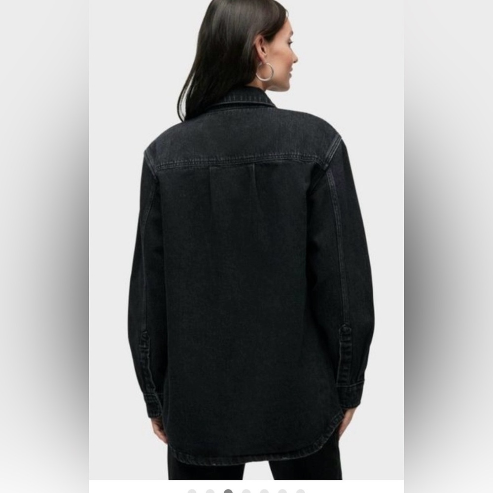Hudson Jeans Dark Denim Jacket - Picture 4 of 8